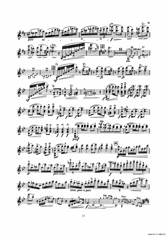 Concerto in D Minor Op.47（小提琴分谱）