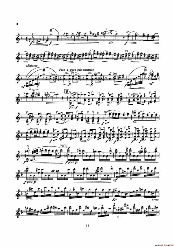 Concerto in D Minor Op.47（小提琴分谱）