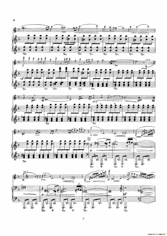 Concerto in D Minor Op.47（小提琴+钢琴伴奏）