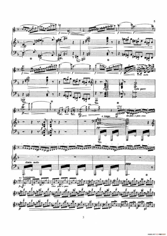 Concerto in D Minor Op.47（小提琴+钢琴伴奏）