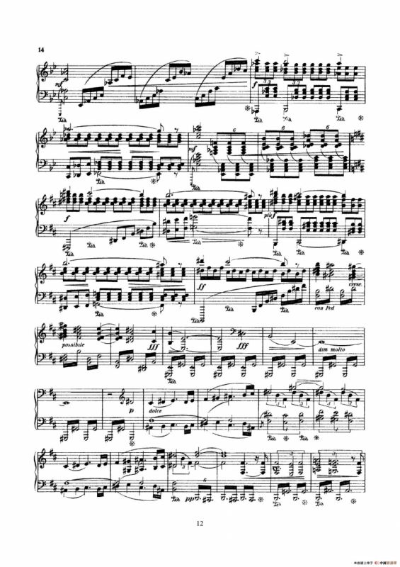 Concerto in D Minor Op.47（小提琴+钢琴伴奏）