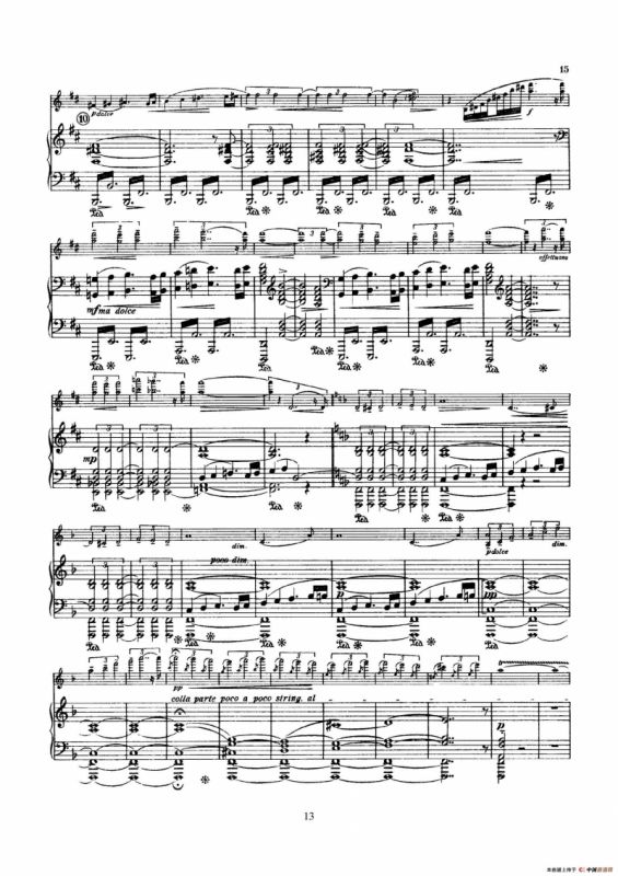 Concerto in D Minor Op.47（小提琴+钢琴伴奏）