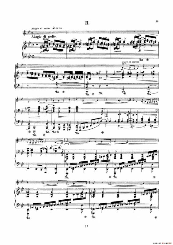 Concerto in D Minor Op.47（小提琴+钢琴伴奏）