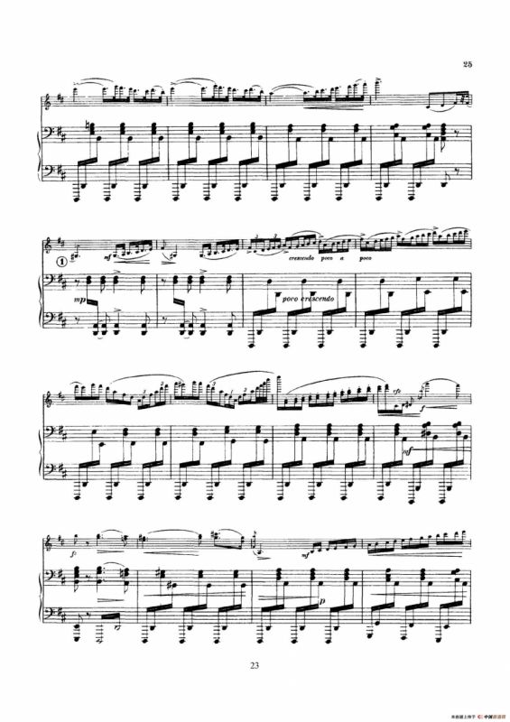 Concerto in D Minor Op.47（小提琴+钢琴伴奏）