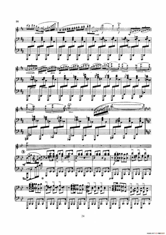 Concerto in D Minor Op.47（小提琴+钢琴伴奏）