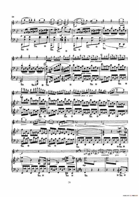 Concerto in D Minor Op.47（小提琴+钢琴伴奏）