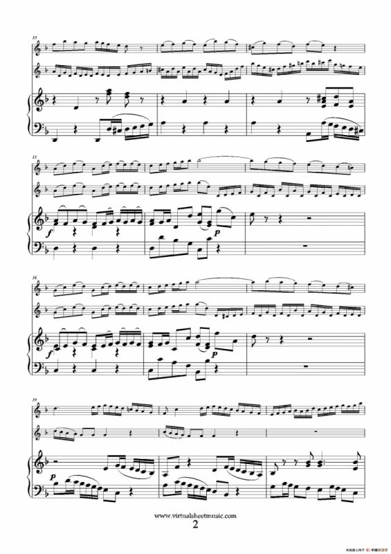 Concerto in D minor（双簧管+小提琴+钢琴伴奏）