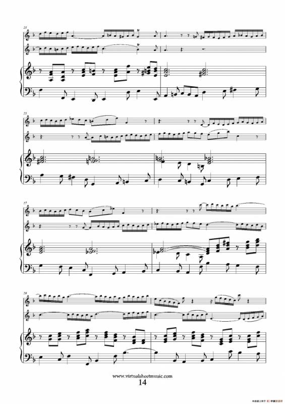 Concerto in D minor（双簧管+小提琴+钢琴伴奏）