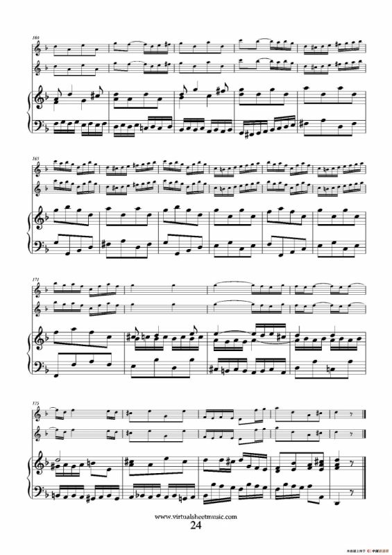 Concerto in D minor（双簧管+小提琴+钢琴伴奏）