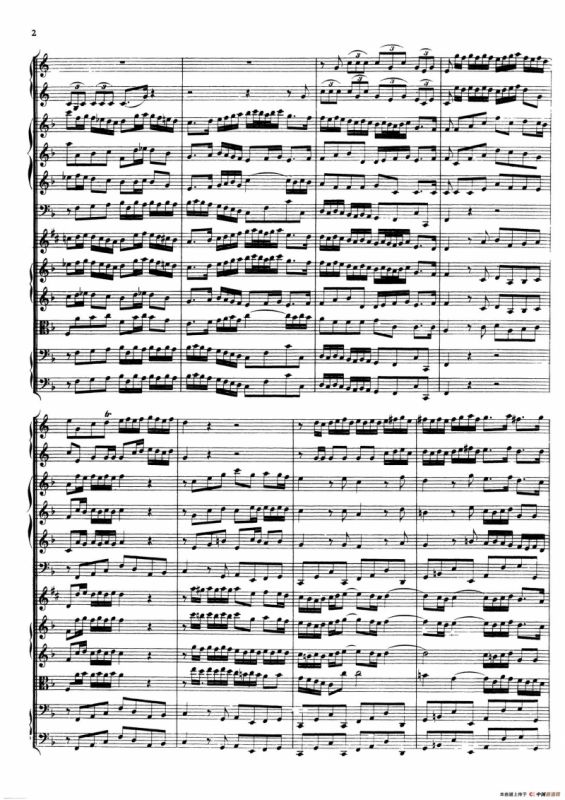 Brandenburg Concerto No.1 in F Major（勃兰登堡协奏曲第一号）