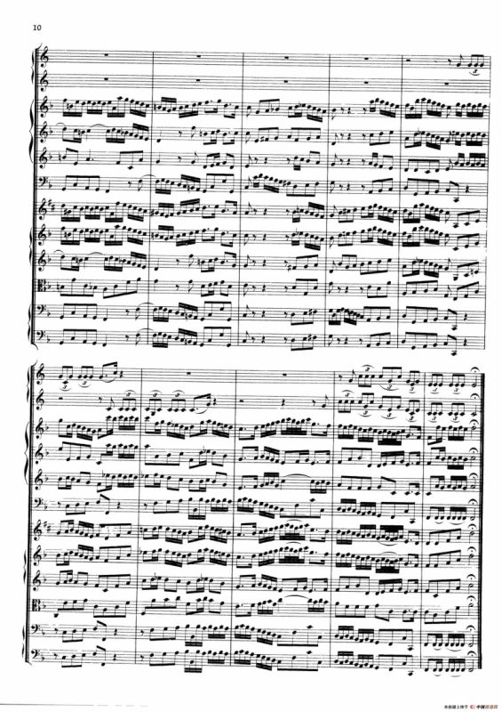Brandenburg Concerto No.1 in F Major（勃兰登堡协奏曲第一号）