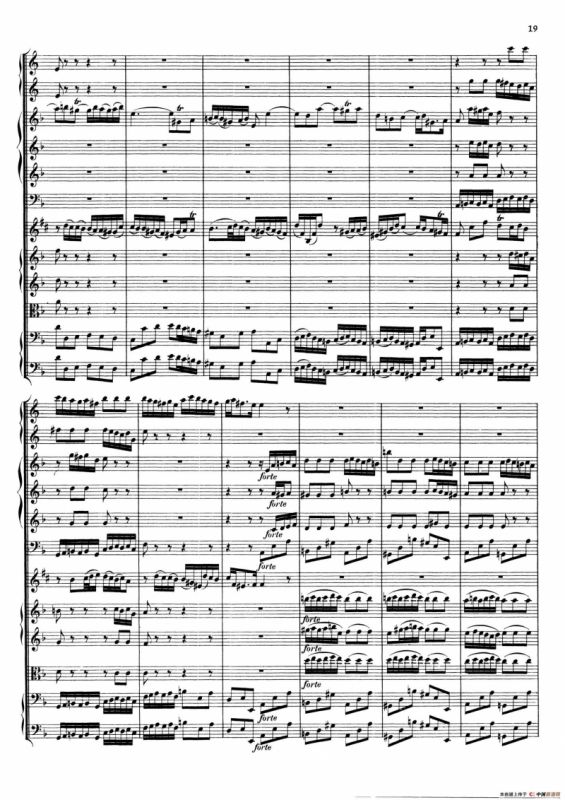 Brandenburg Concerto No.1 in F Major（勃兰登堡协奏曲第一号）