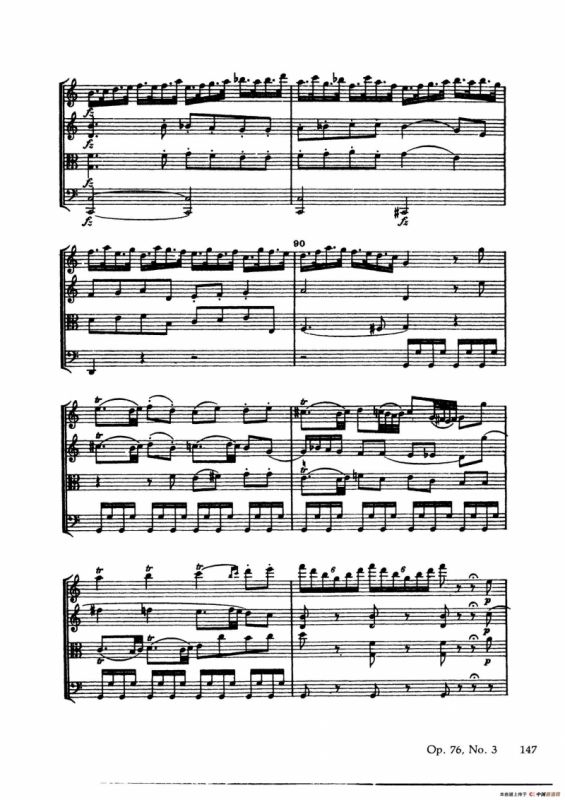 Emperor（皇帝）（弦乐四重奏总谱）