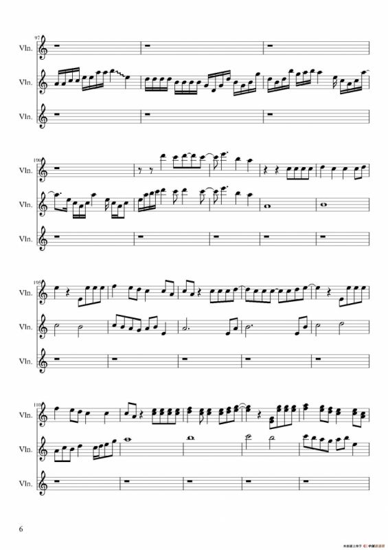 Shatter Me（小提琴三重奏）