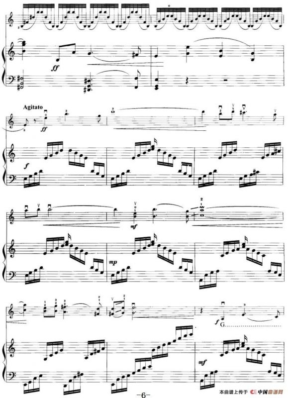 焚心以火（小提琴+钢琴伴奏）