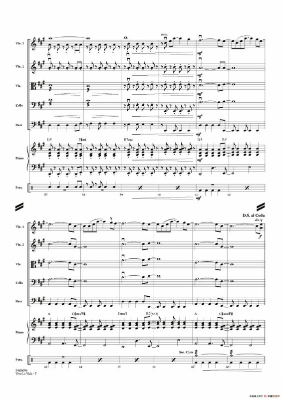 VIVA LA VIDA（总谱）