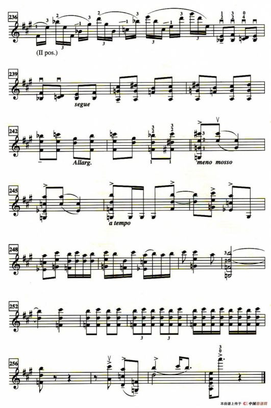 西皮散板与赋格·工上尺