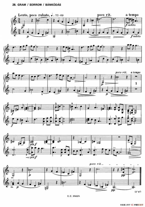 2首小提琴二重奏（No.27、No.28）