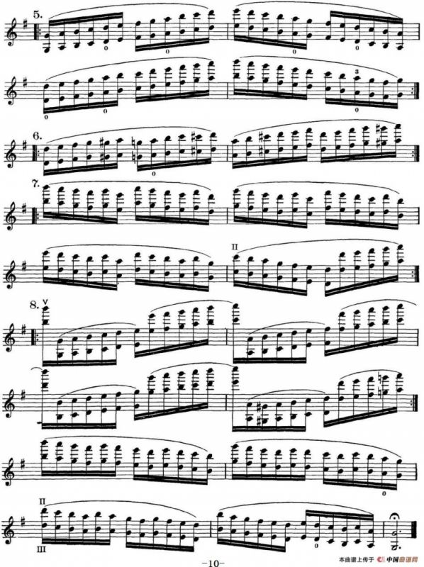 史拉迪克小提琴技术练习 第2册（Ⅴ）