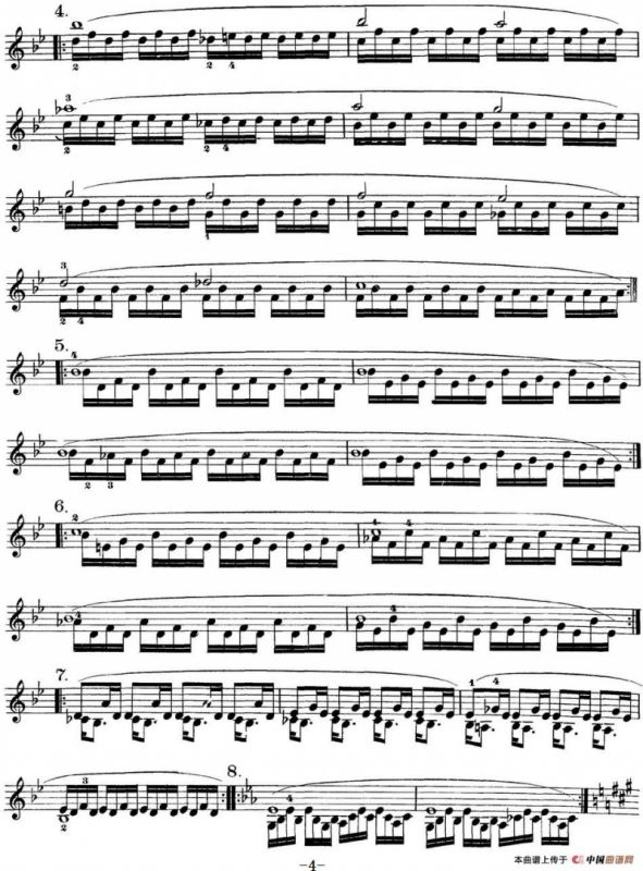 史拉迪克小提琴技术练习 第2册（Ⅱ）