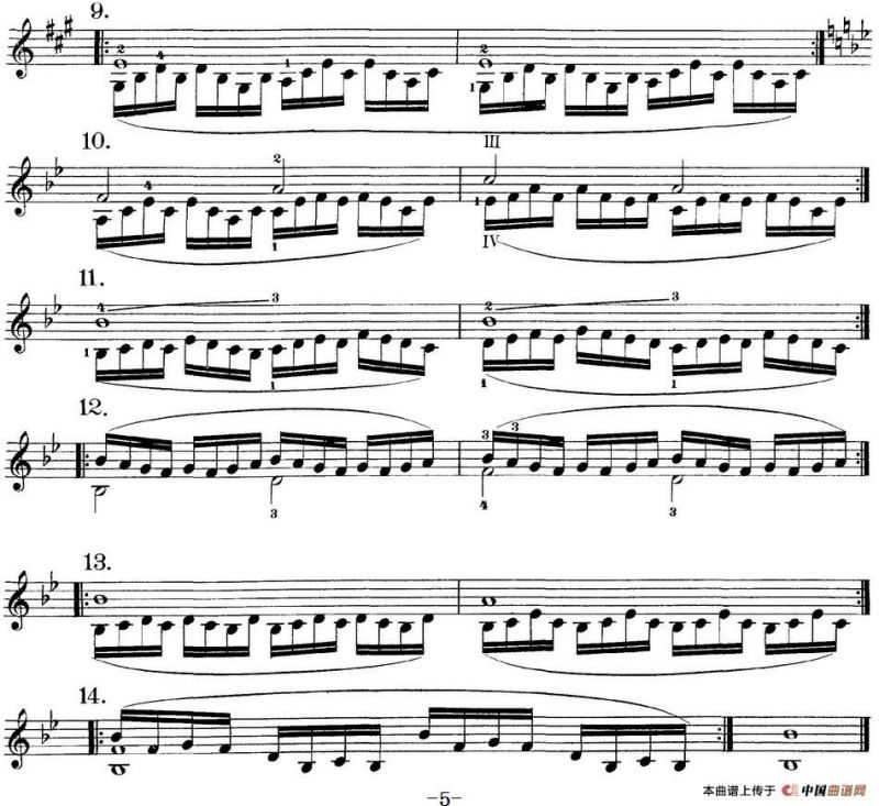 史拉迪克小提琴技术练习 第2册（Ⅱ）