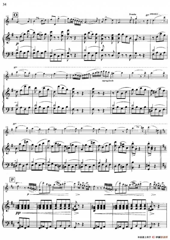 D大调第一小提琴协奏曲Op.6（小提琴+钢琴伴奏）