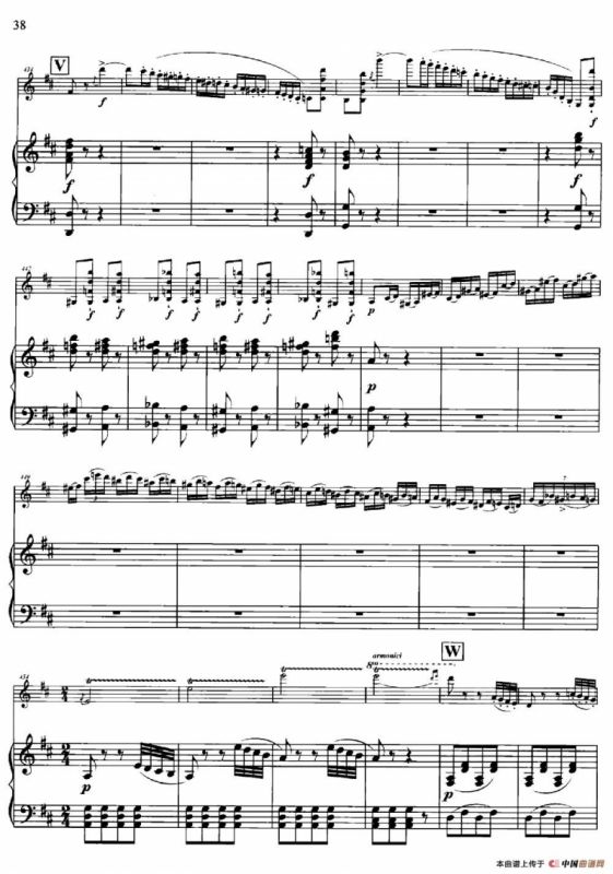 D大调第一小提琴协奏曲Op.6（小提琴+钢琴伴奏）