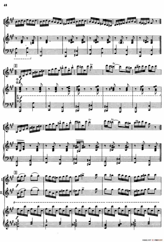 春天（小提琴二重奏+钢琴伴奏）