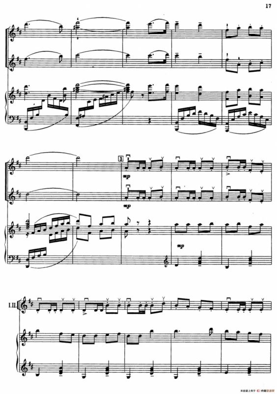 红星歌（小提琴+钢琴伴奏）