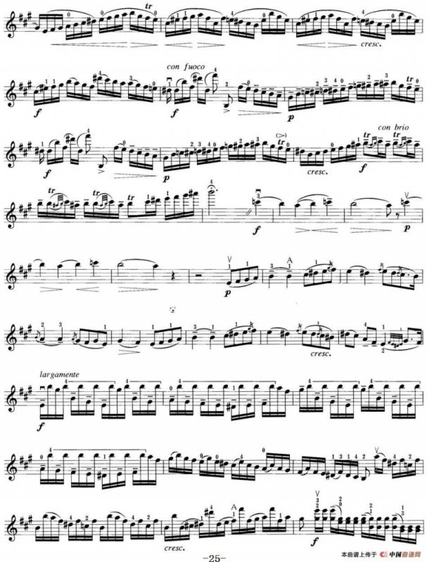 小提琴考级第八级：外国乐曲（7首）