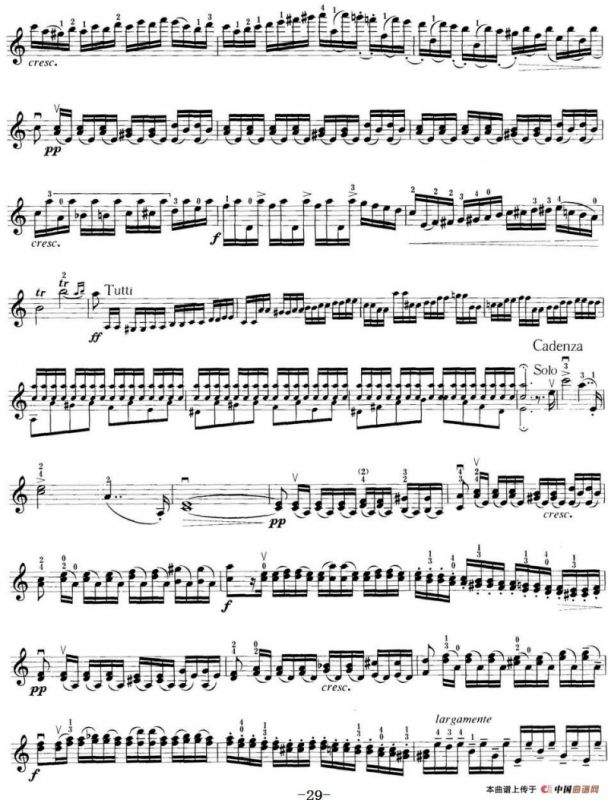 小提琴考级第八级：外国乐曲（7首）