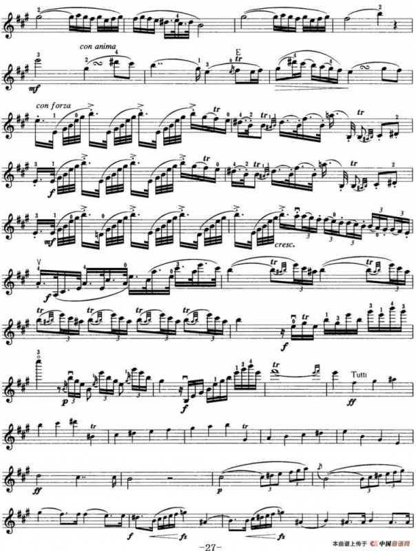 小提琴考级第七级：外国乐曲（8首）