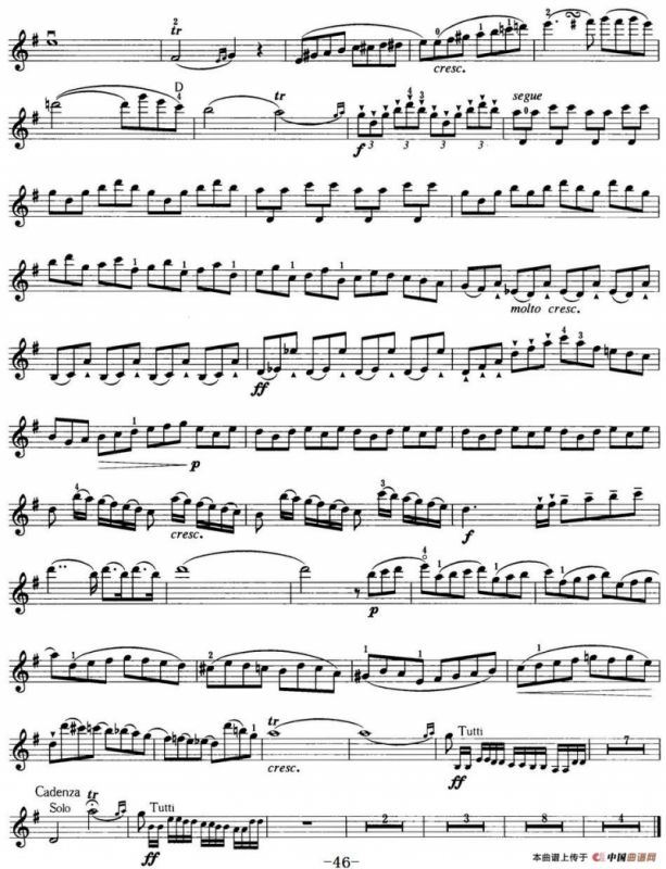 小提琴考级第七级：外国乐曲（8首）