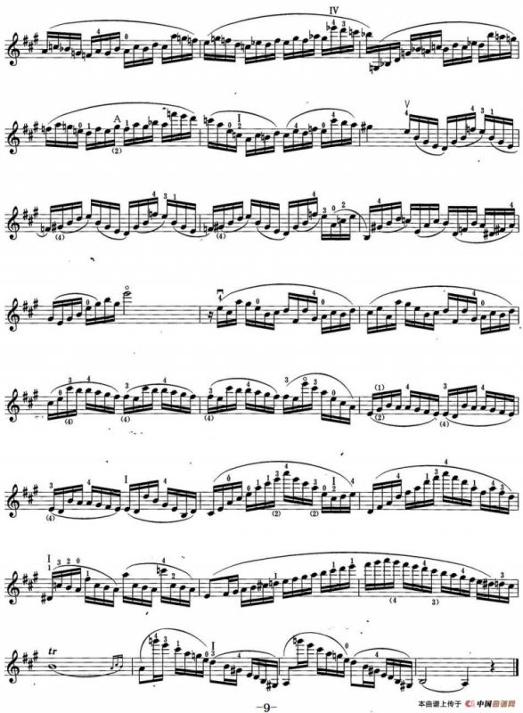 小提琴考级第六级：练习曲（6首）