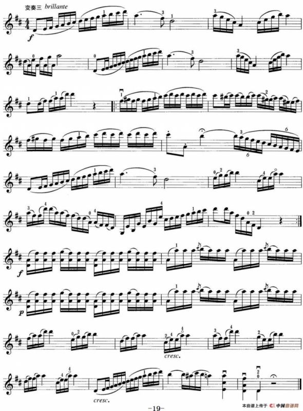 小提琴考级第五级：外国乐曲（6首）