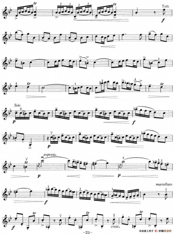 小提琴考级第五级：外国乐曲（6首）