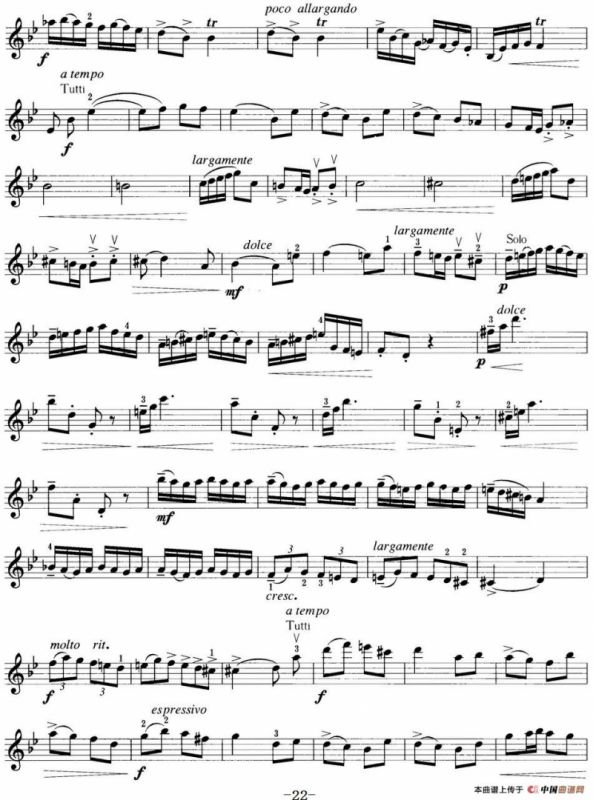 小提琴考级第五级：外国乐曲（6首）