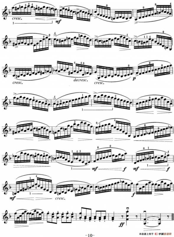 小提琴考级第三级：练习曲（6首）