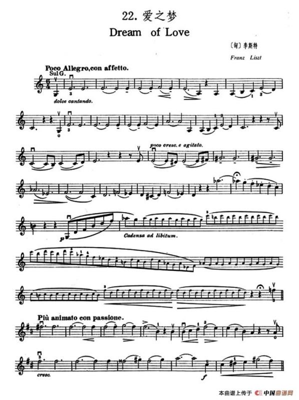Dream of Love（爱之梦）