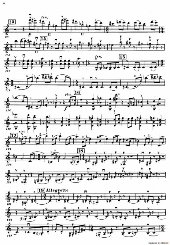 Concerto Op.129 No.2（第二小提琴协奏曲）