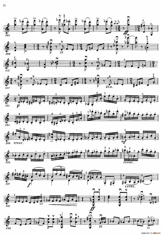 Concerto Op.129 No.2（第二小提琴协奏曲）