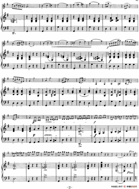 25首小提琴曲合集：Petite Valse.（Short Waltz.）（LEOPOLD DANCLA. Op.48，No.4）（小提琴+钢琴伴奏）