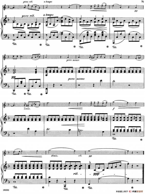 25首小提琴曲合集：Albumblatt.（Album Leaf.）（RICHARD JOH.EICHBERG. Op.4）（小提琴+钢琴伴奏）