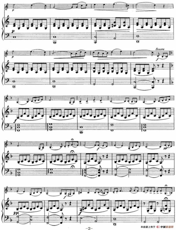 25首小提琴曲合集：Reverie.（ANTON GILIS. Op.50，No.1）（小提琴+钢琴伴奏）