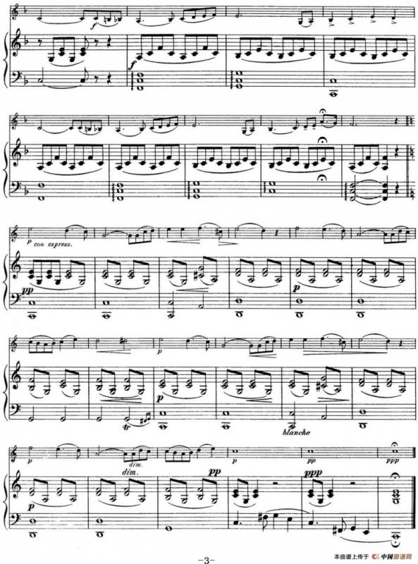 25首小提琴曲合集：Reverie.（ANTON GILIS. Op.50，No.1）（小提琴+钢琴伴奏）