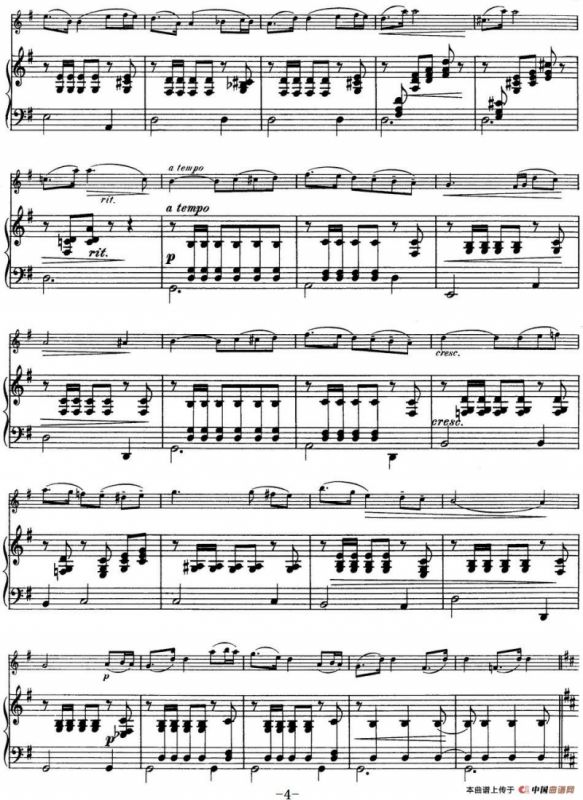 25首小提琴曲合集：Polonaise.（SIEGFRIED JACOBY. Op.70，No.1）（小提琴+钢琴伴奏）