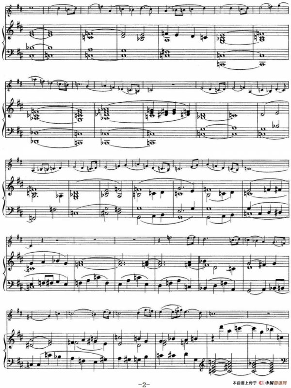 25首小提琴曲合集：Melody.（F. TH. CURSCH-BUHREN Op.157，No.1）（小提琴+钢琴伴奏）