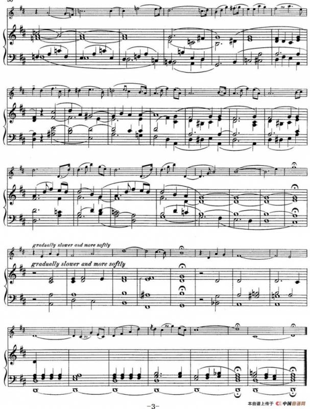 25首小提琴曲合集：Melody.（F. TH. CURSCH-BUHREN Op.157，No.1）（小提琴+钢琴伴奏）