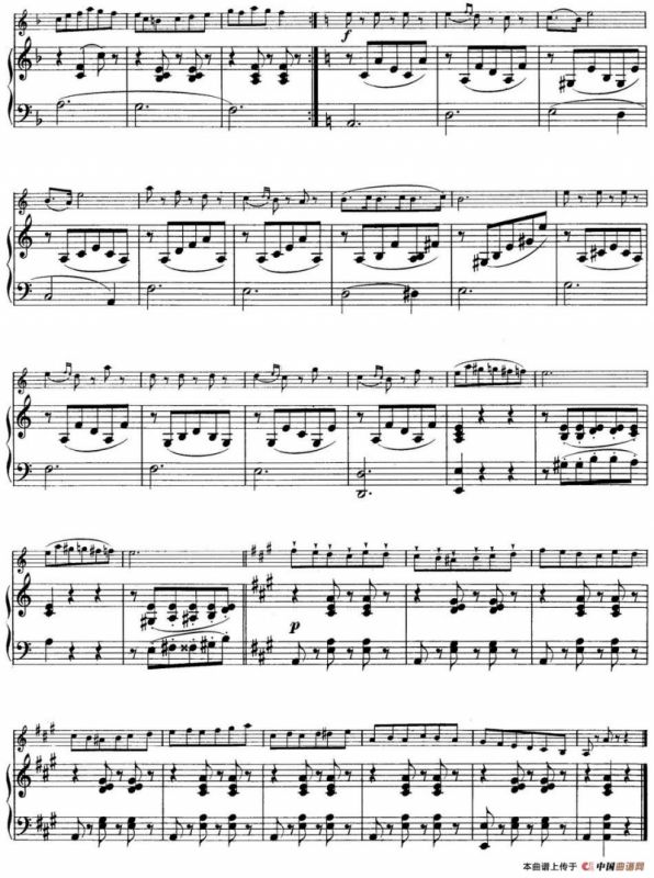 25首小提琴曲合集：Mazurka.（CHAS.DANCLA. Op.123，No.11）（小提琴+钢琴伴奏）