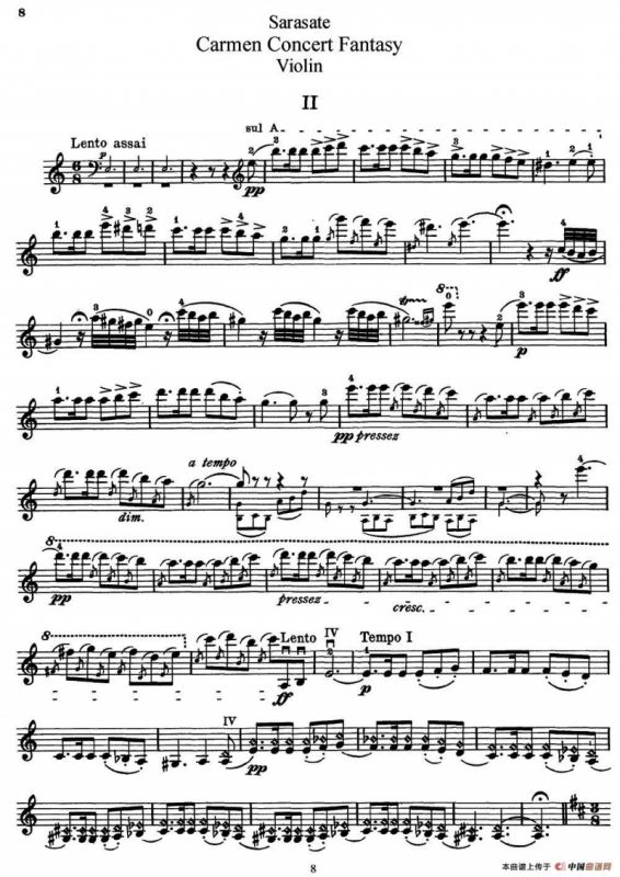 Carmen Concert Fantast Op.25（Ⅱ）